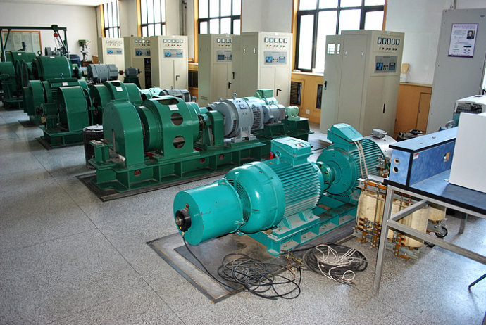 龙文某热电厂使用我厂的YKK高压电机提供动力
